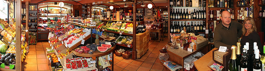 Panorama Heidi's Obstkorb in Prien am Chiemsee mit Obst, Gemüse, Feinkost und Wein